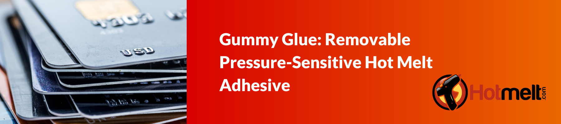 Gummy Glue Adhesive Kit - Gun and Cartridges