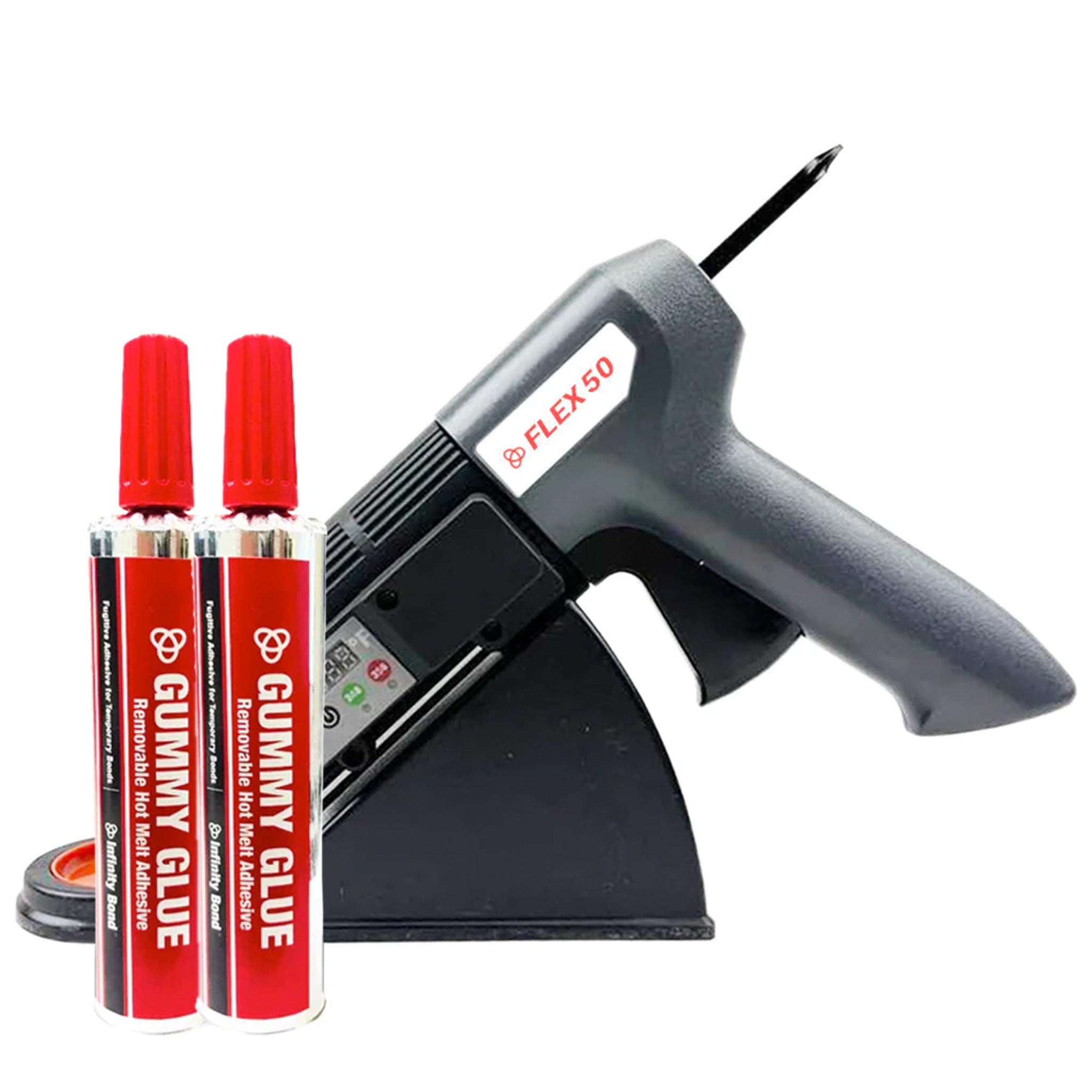 High Temperature Glue Gun Kit with 30 Clear Glue Sticks - For DIY