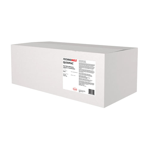 Box of Henkel Technomelt Quickpac Hot Melt Adhesive