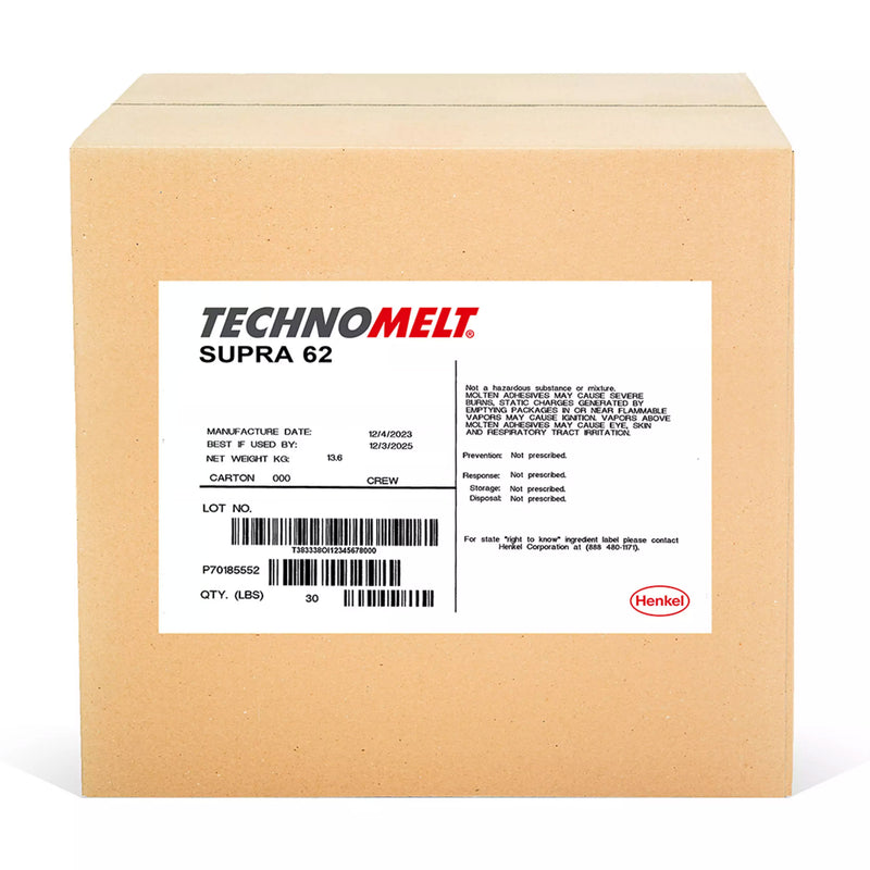 Box of Technomelt Supra 62 Hot Melt