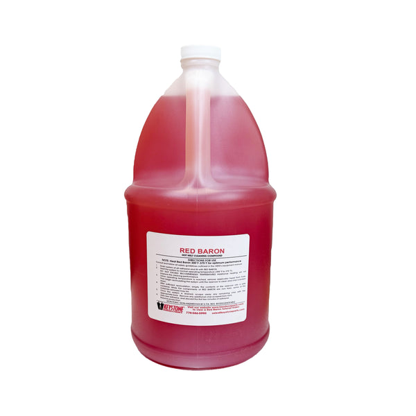 1 gallon of Red Baron hot melt tank cleaner