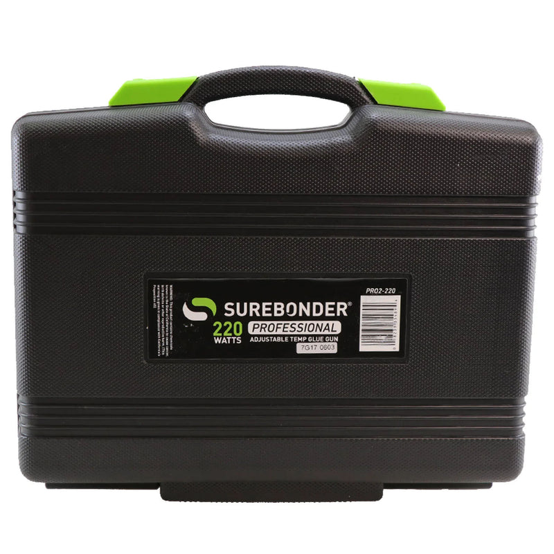 Surebonder PRO2-220 Hot Melt Glue Gun Case - Open